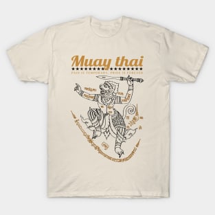 Muay Thai Tattoo Sak Yant Hanuman T-Shirt